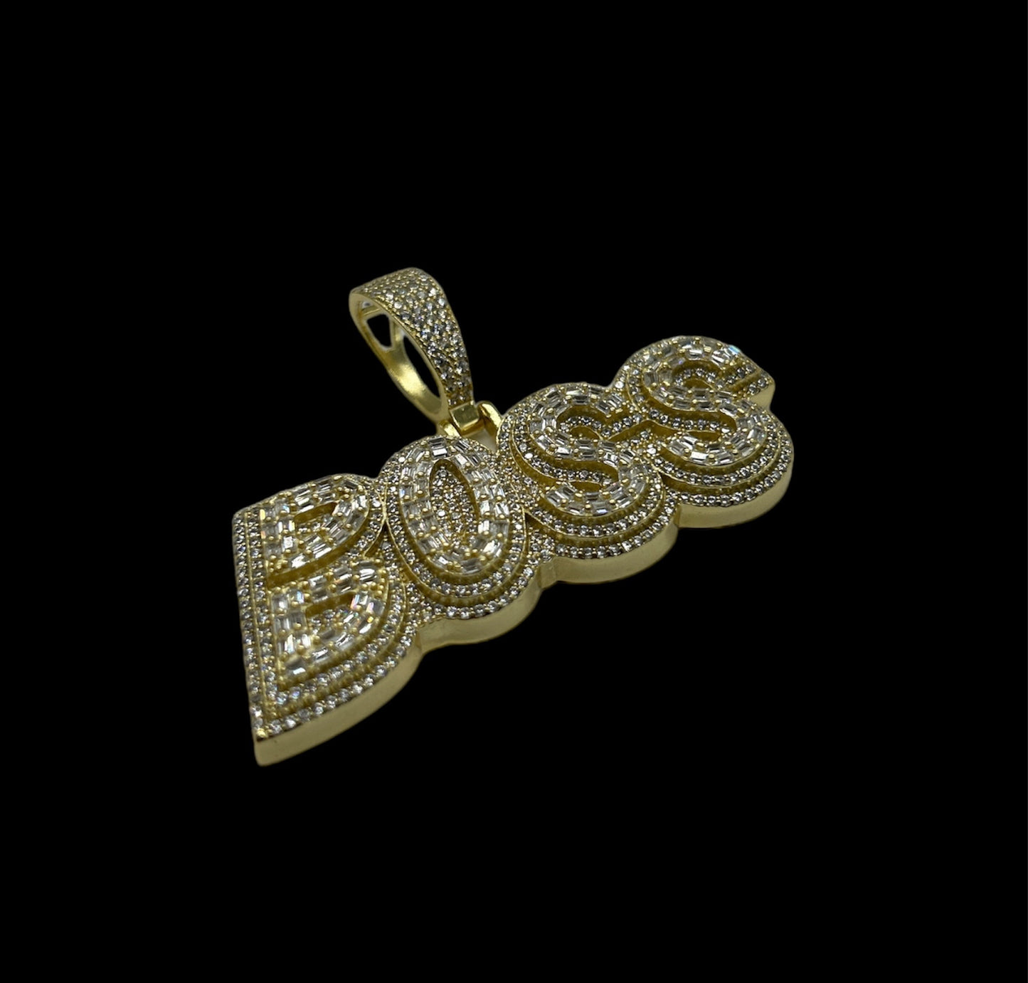 “BOSS” Baguettes Letters Triple Layer