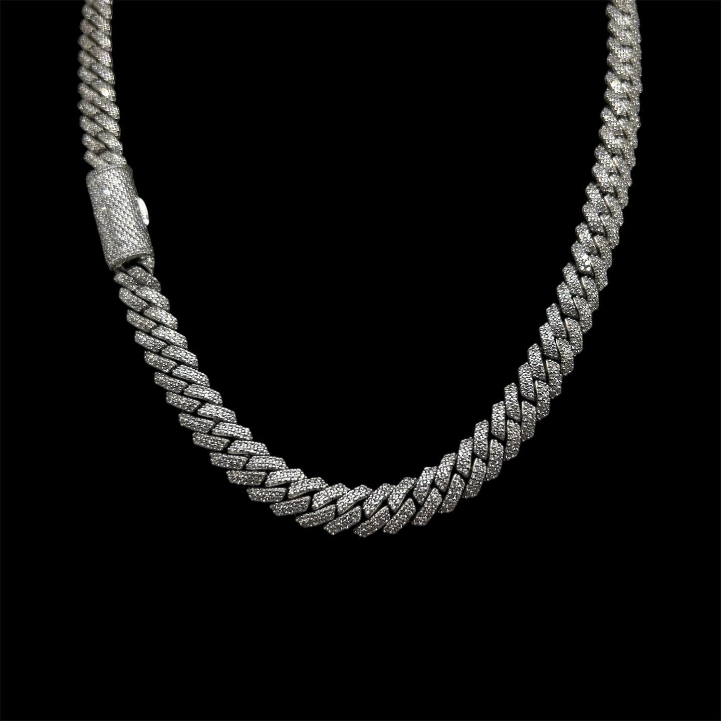 Frosted Miami Cuban Link 8mm