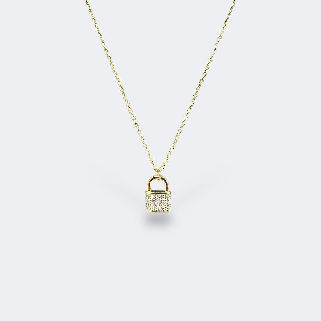 Small Lock Necklace
