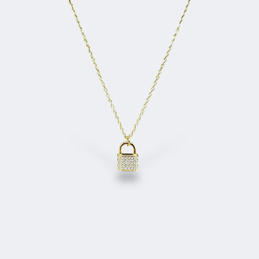 Small Lock Necklace
