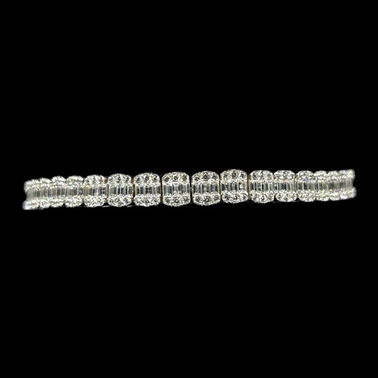 Baguette Cut Bracelet