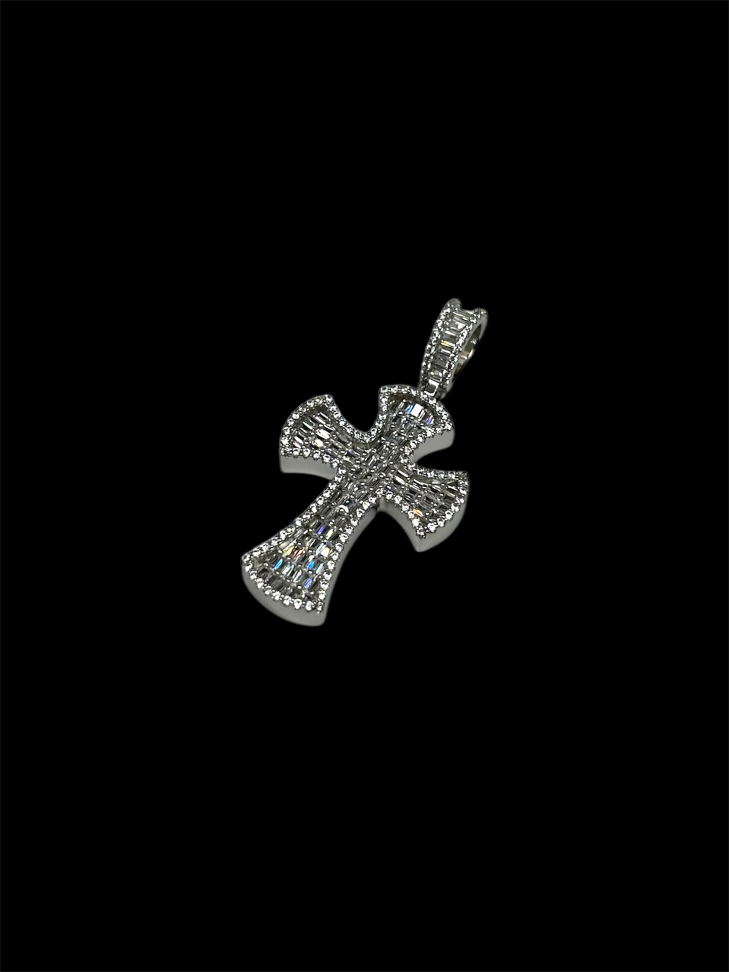 Baguette Cross Outline