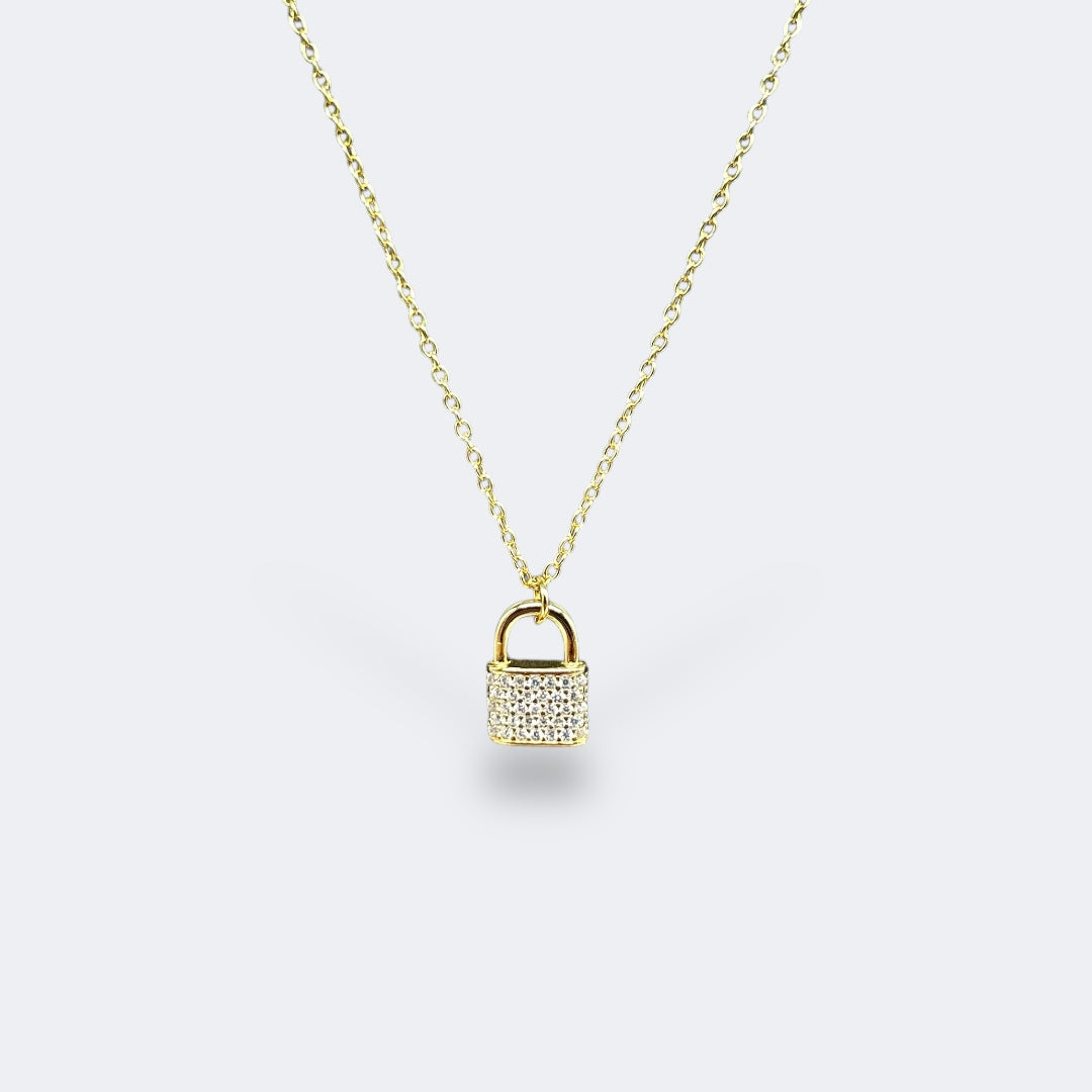 Small Lock Necklace