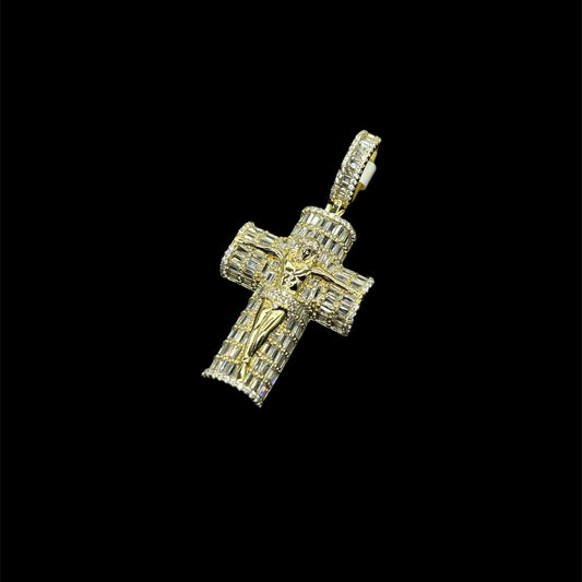 Big Stones Baguette Jesus in the Cross