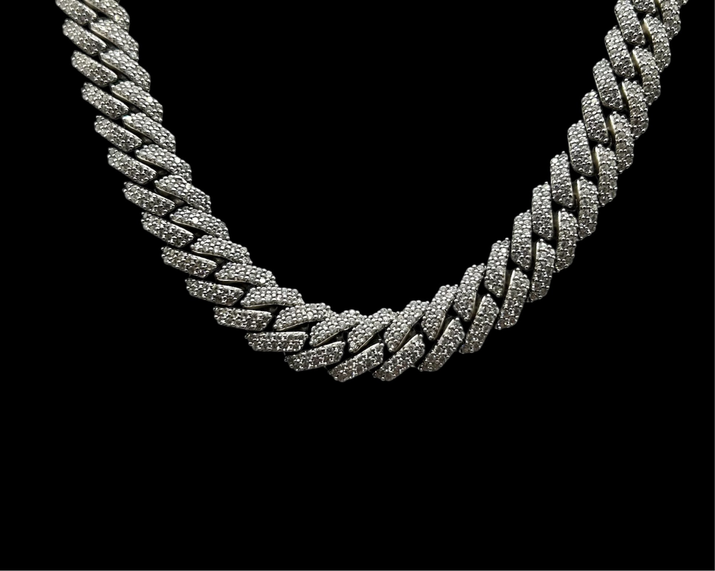 Frosted Miami Cuban Link 10mm