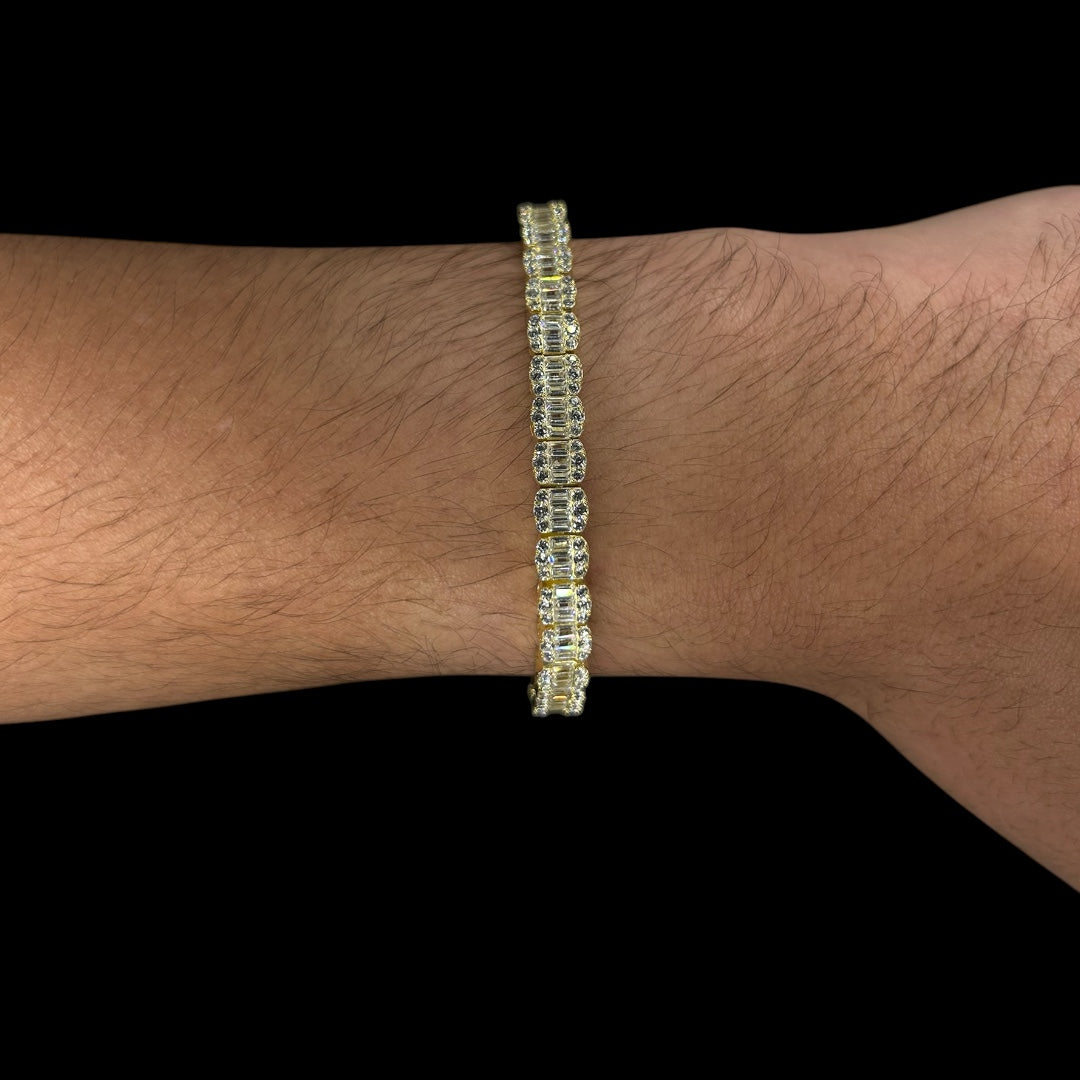 Baguette Cut Bracelet