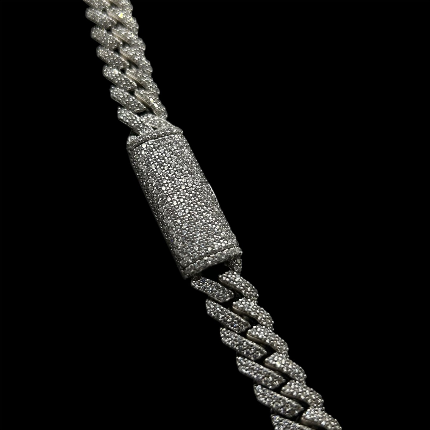 Frosted Miami Cuban Link 10mm