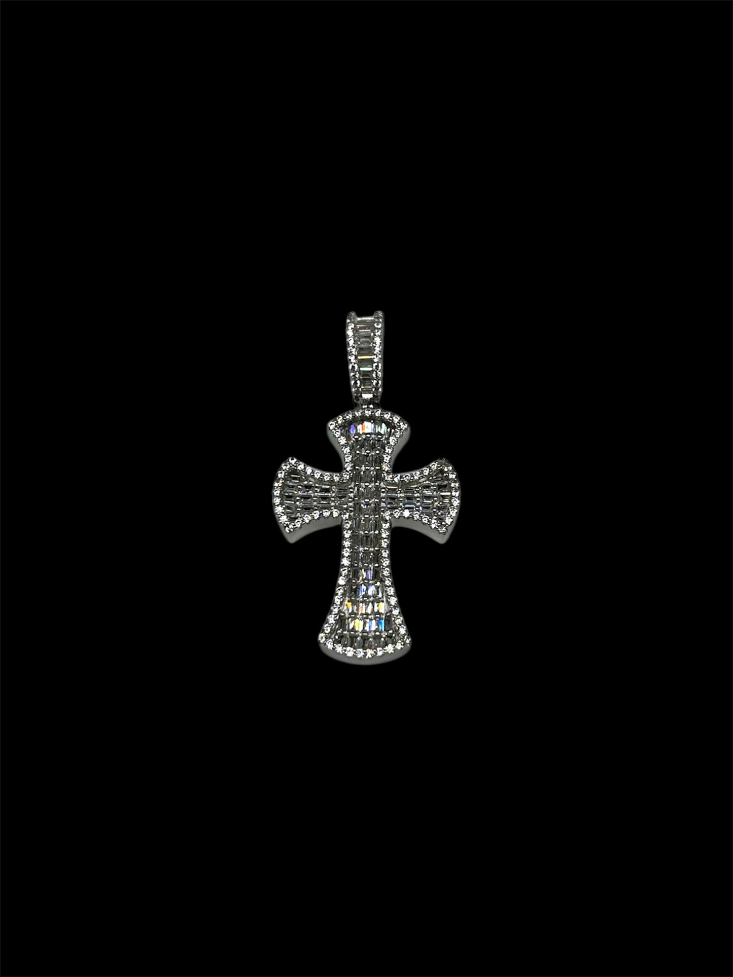 Baguette Cross Outline