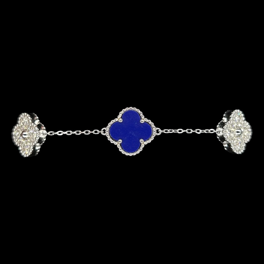 V/C Bracelet Blue & Silver