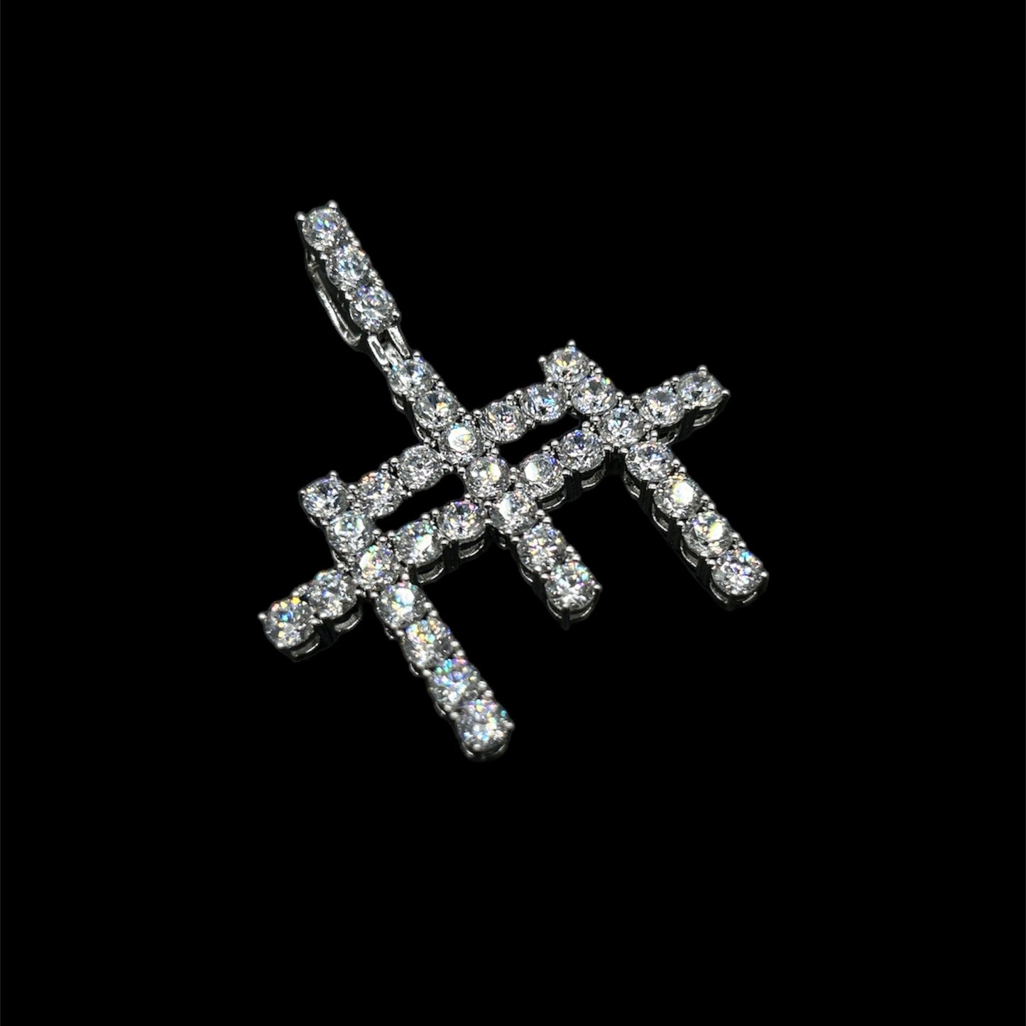 3 Cross Exclusive Piece Silver