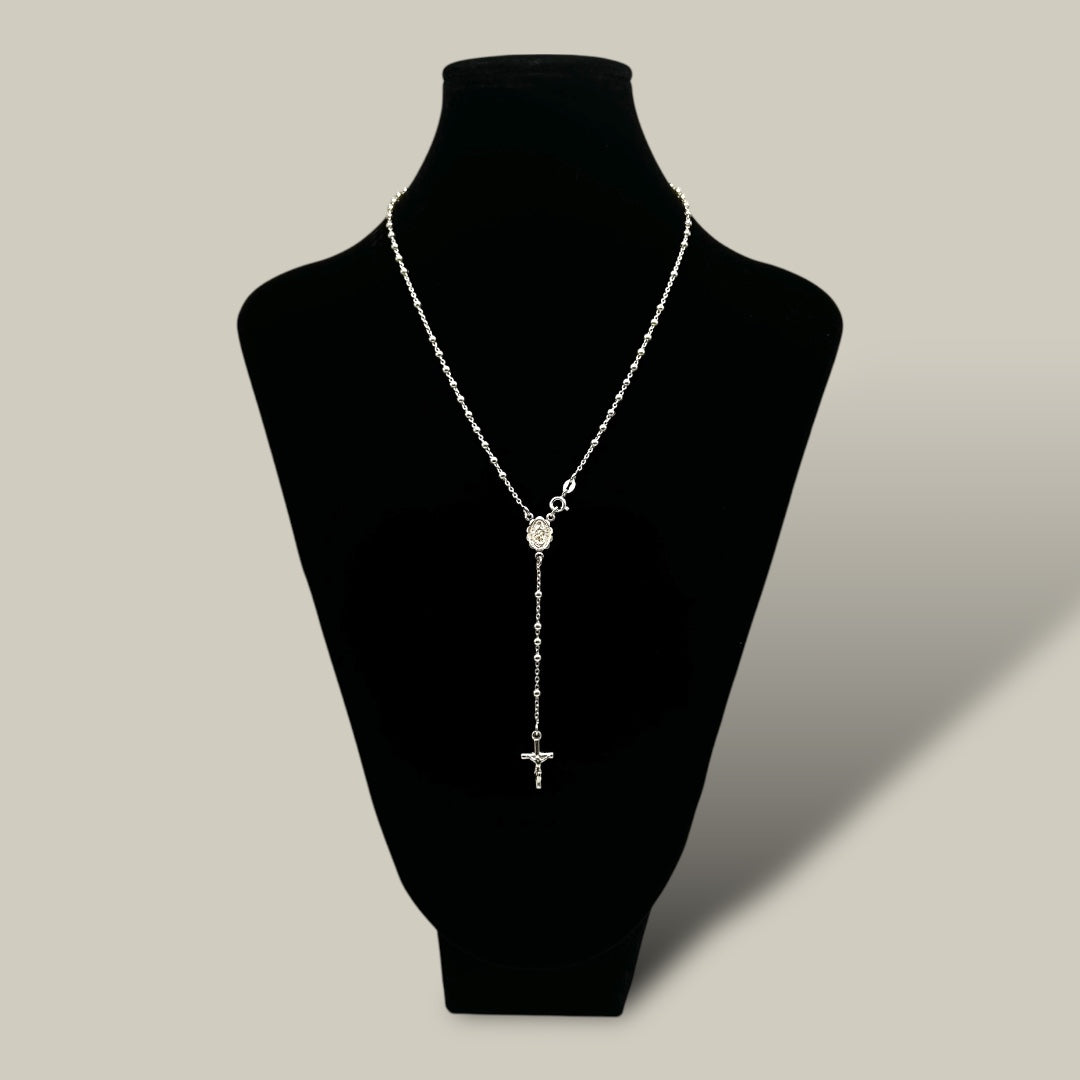 SILVER ROSARY