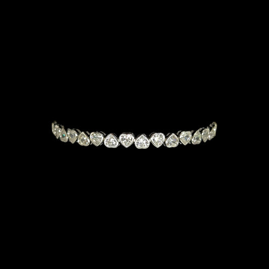 Heart Shape Cut Bracelet
