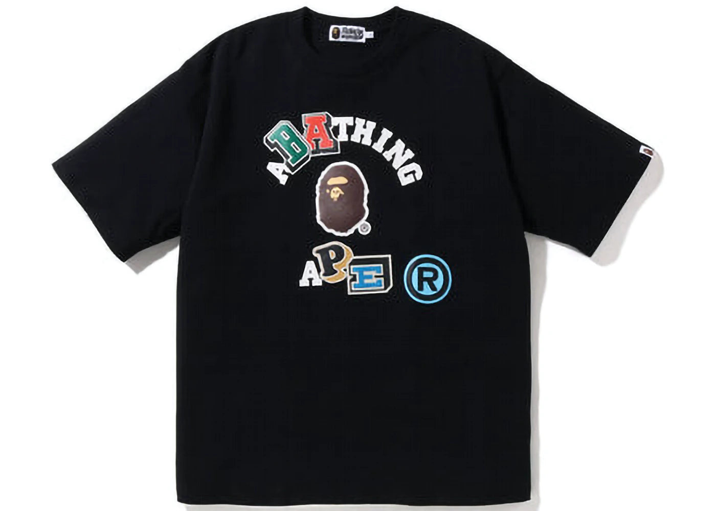BAPE Multi Fonts Tee
