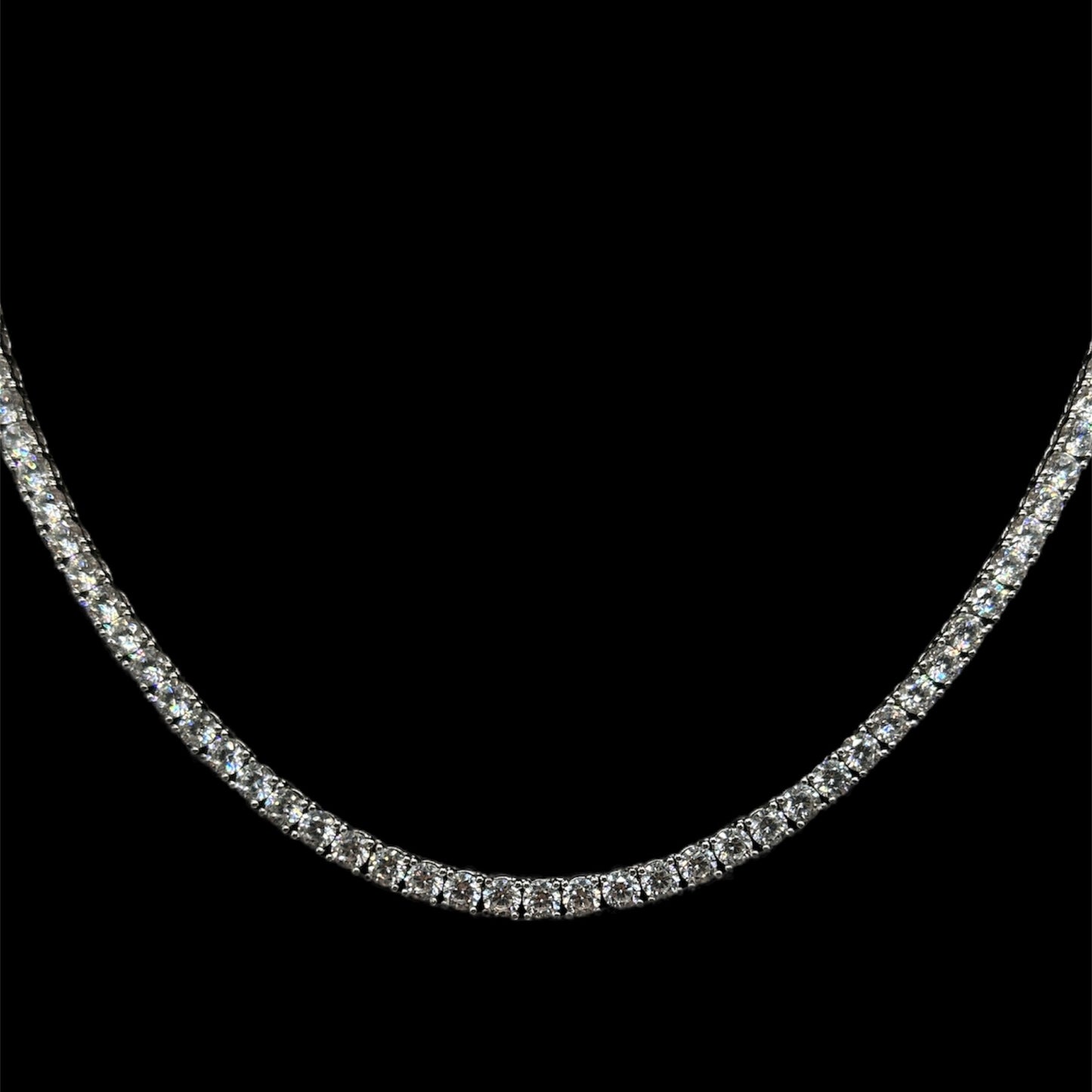 Tennis Chain 4mm Silver