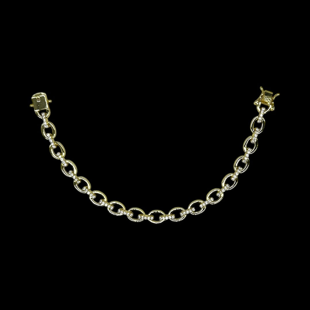 O-Links Plain W/ Stones