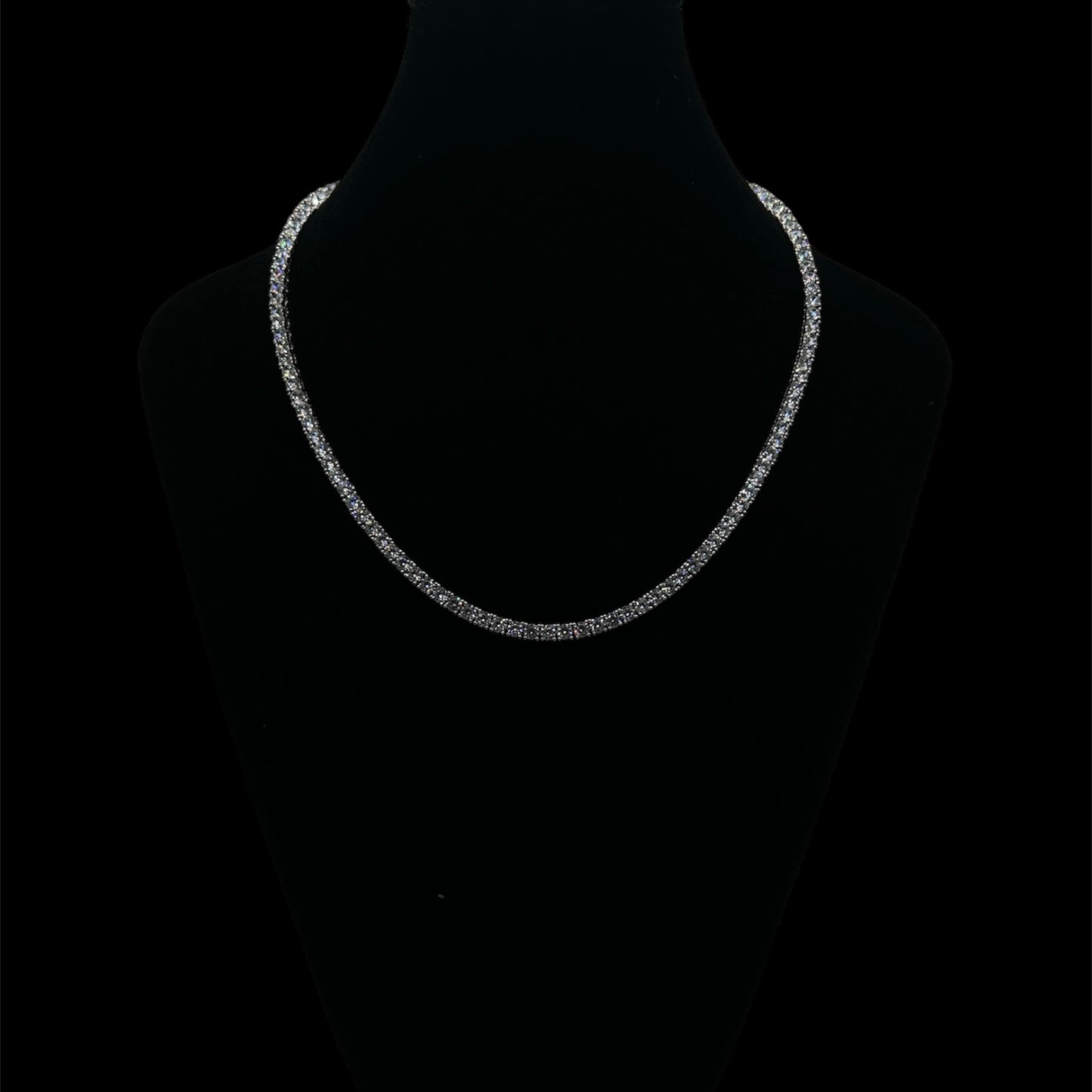 Tennis Chain 4mm Silver