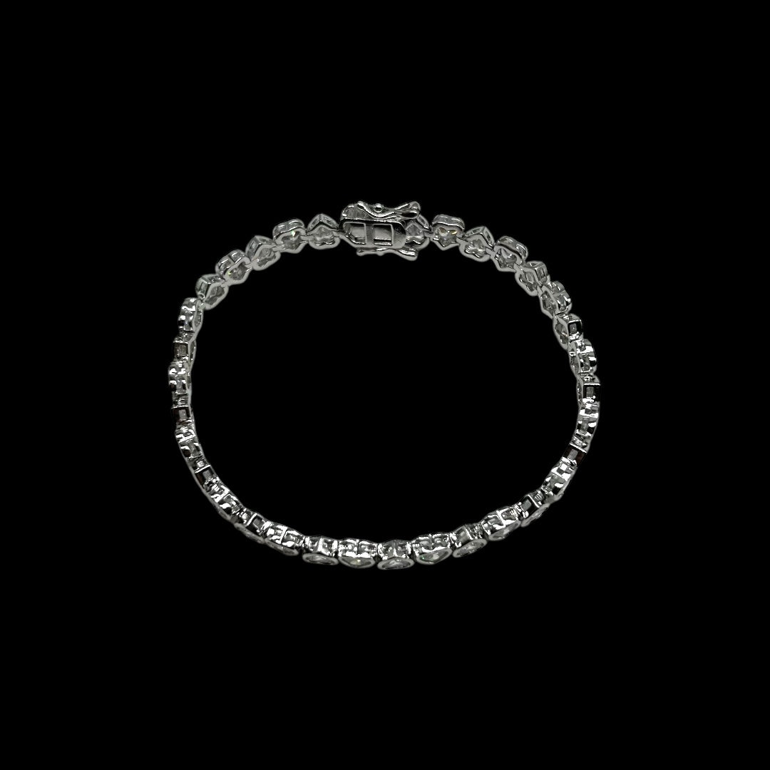 Heart Shape Cut Bracelet