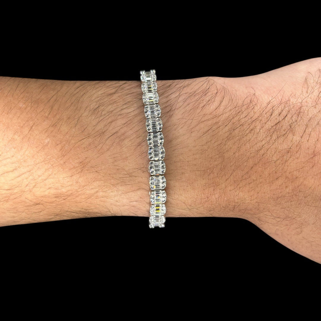 Baguette Cut Bracelet