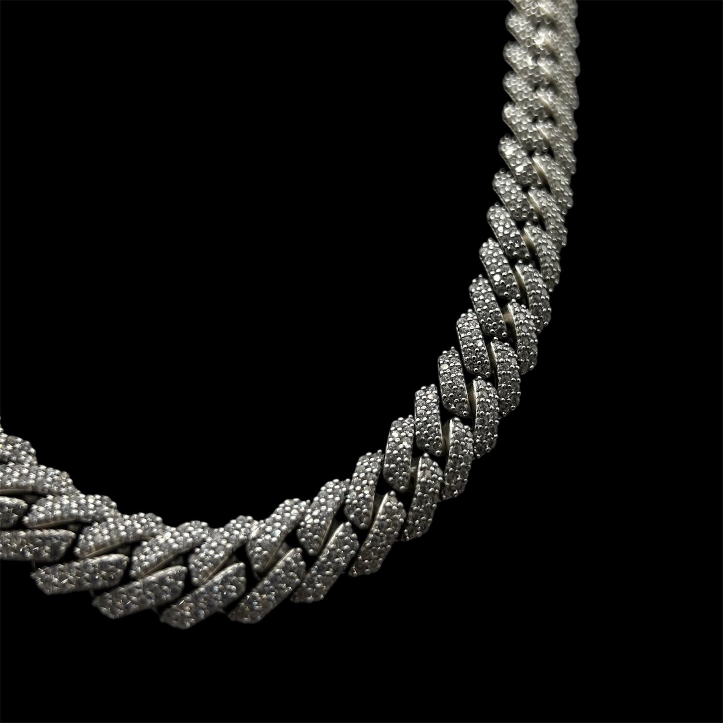 Frosted Miami Cuban Link 10mm