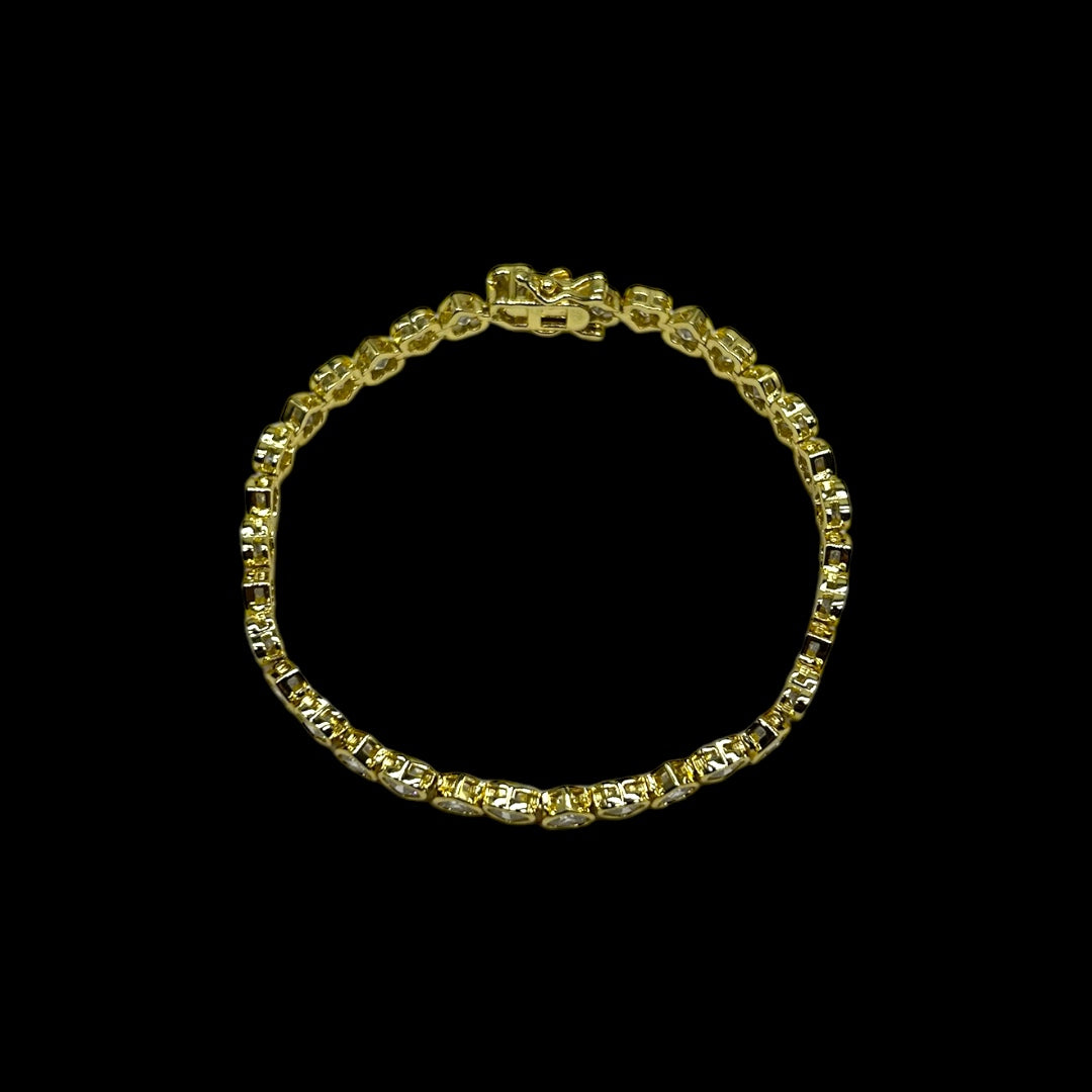 Heart Shape Cut Bracelet