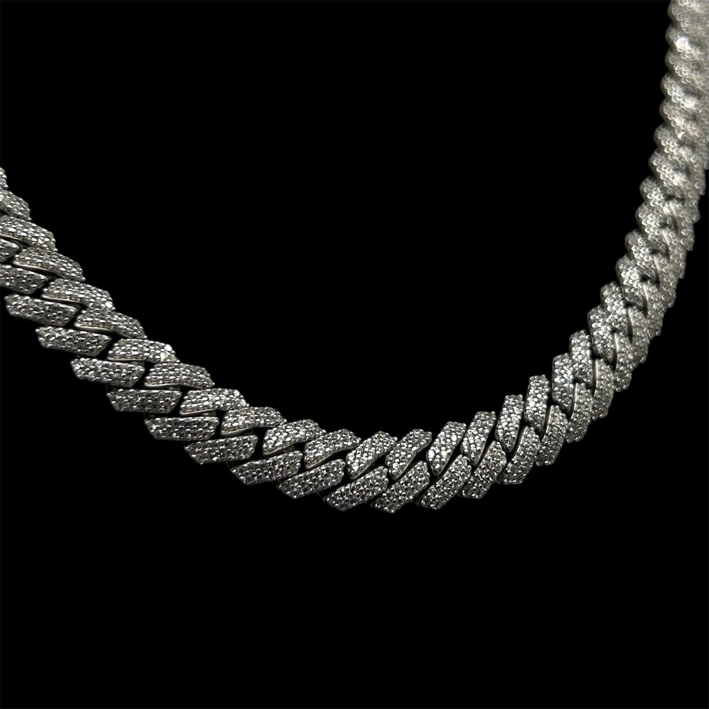 Frosted Miami Cuban Link 8mm