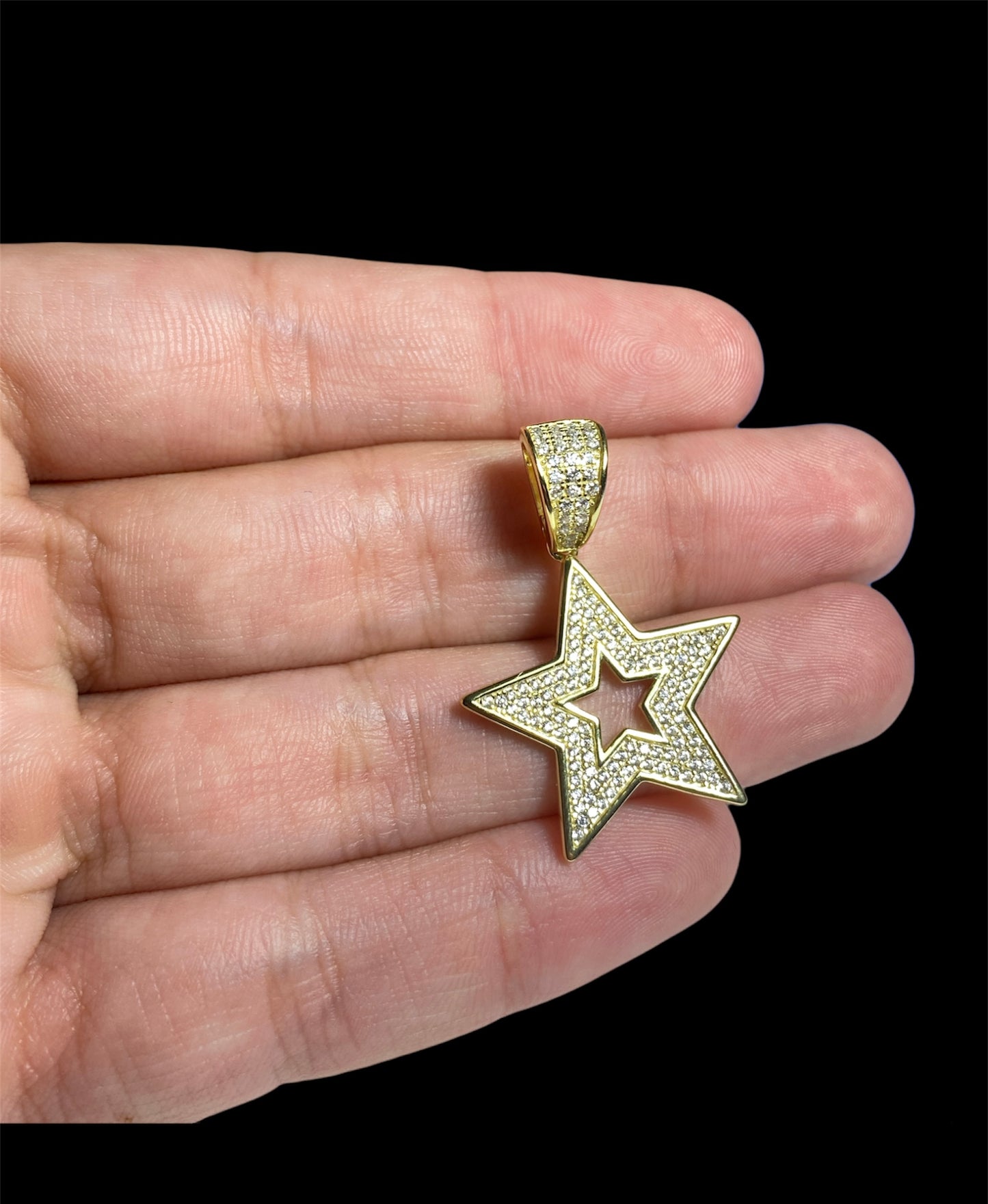 Pendant de Estrella Gold Color