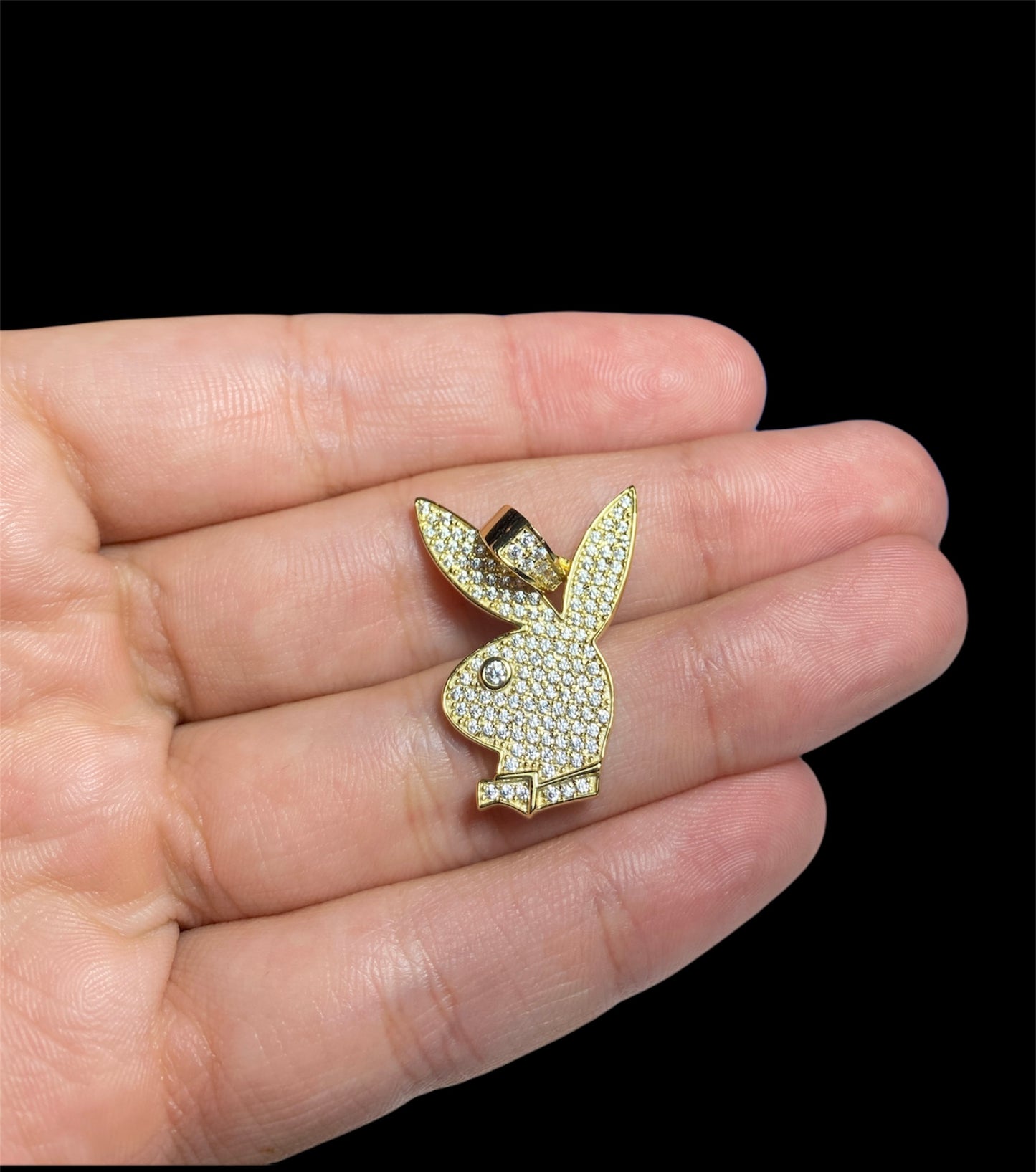 Pendant De Playboy Gold Color
