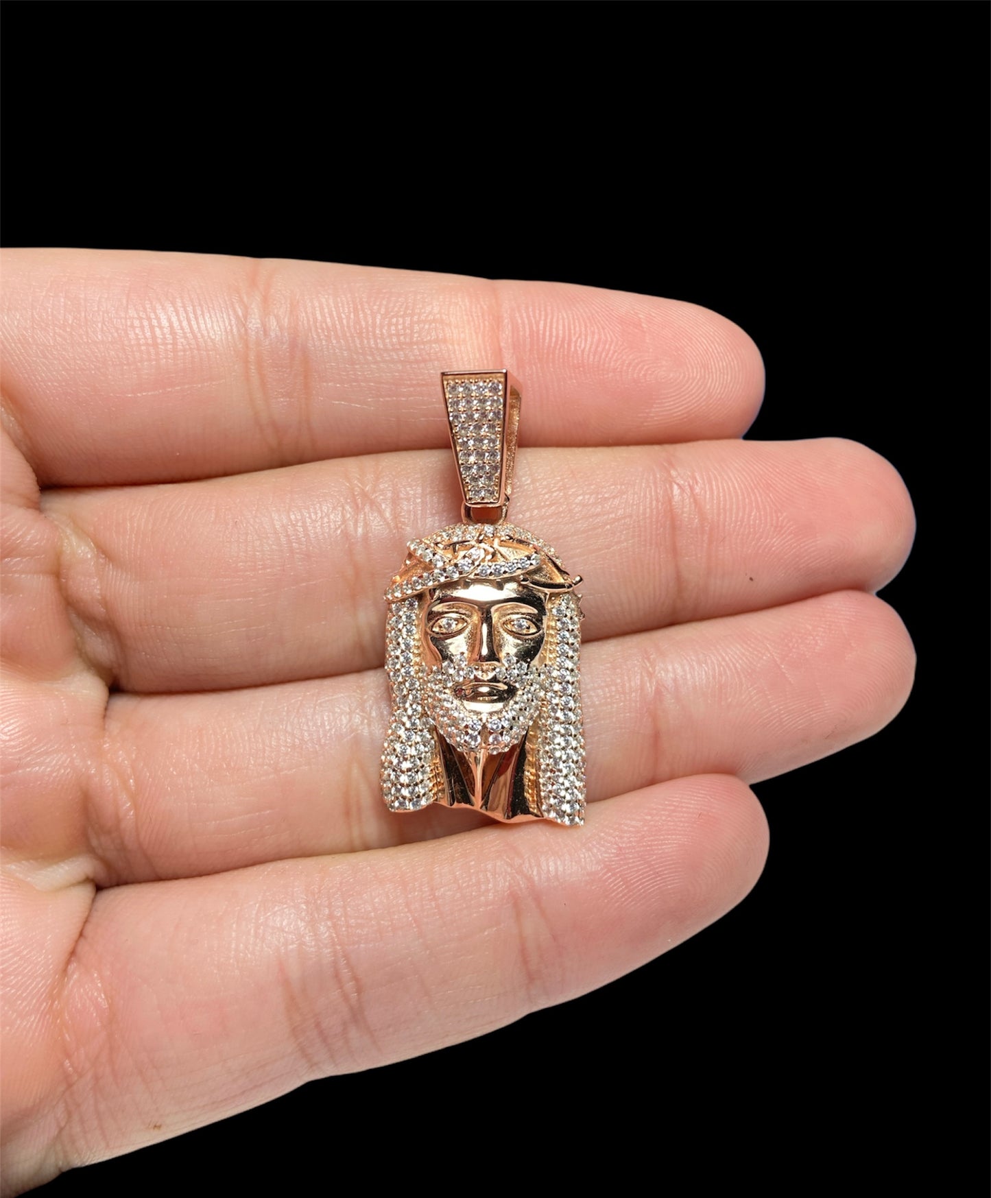 Pendant Jesus Rose Gold