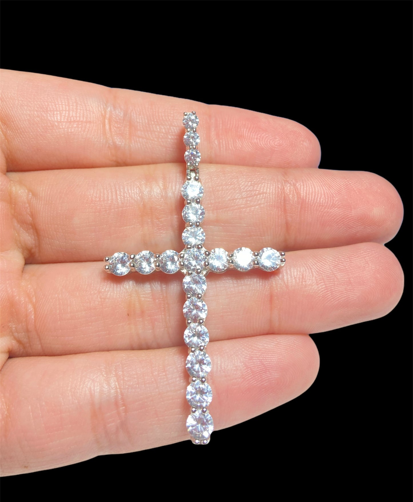 Pendant Cruz Diamond Bail