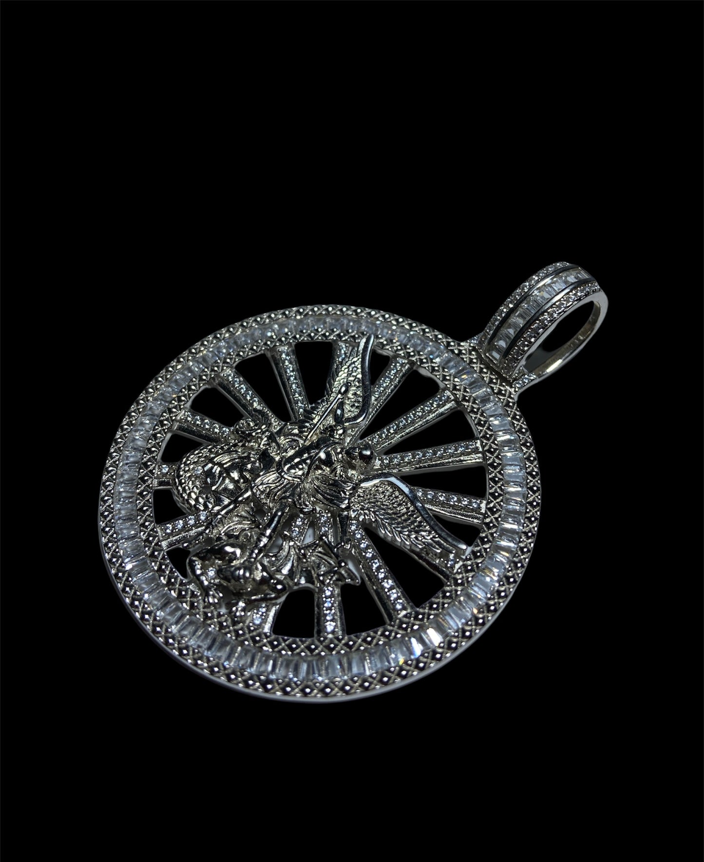 Pendant St Michael y St Arcángel Baguettes