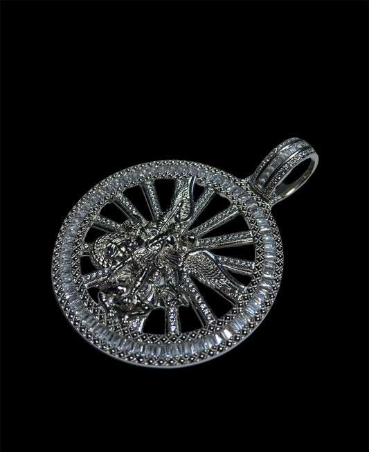 Pendant St Michael y St Arcángel Baguettes