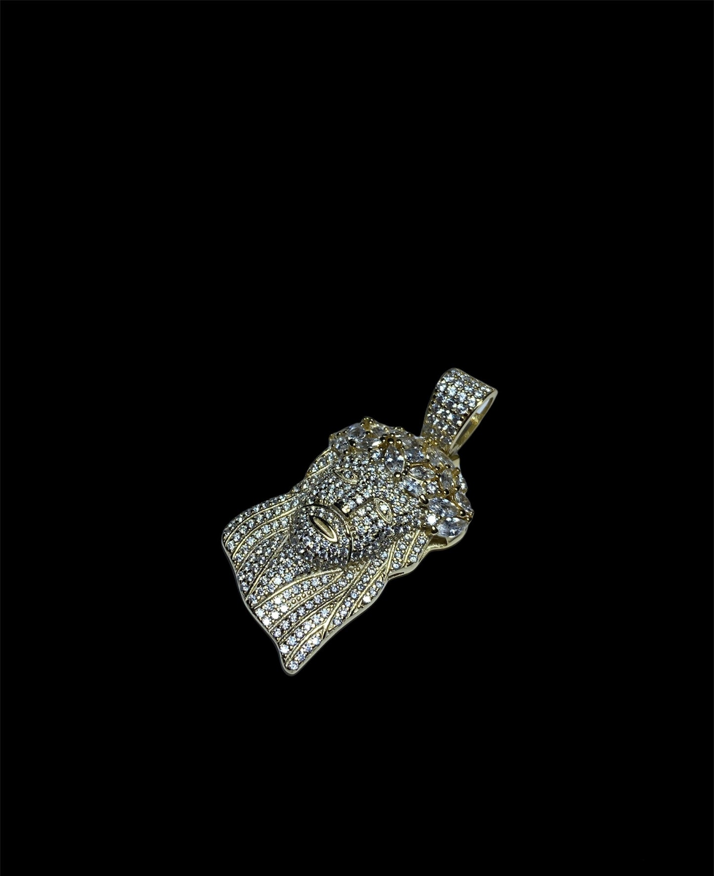 Pendant Jesus 3D Gold Color