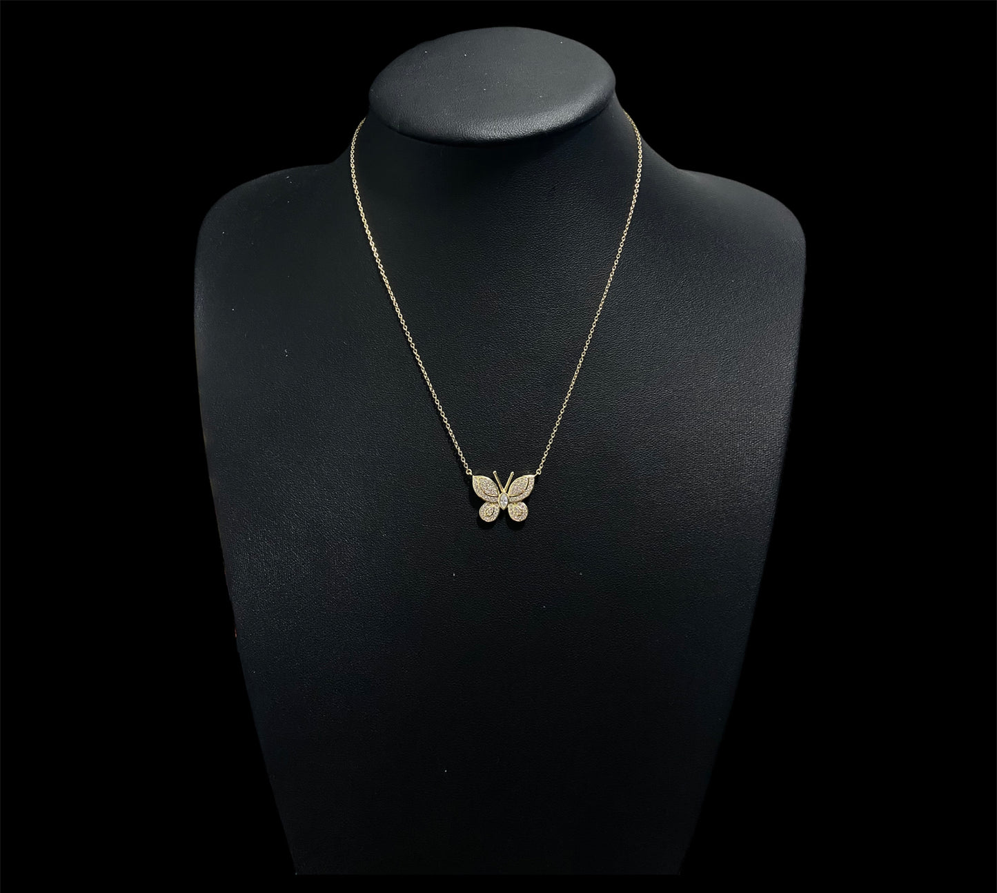 Cadena Mariposa Dorada