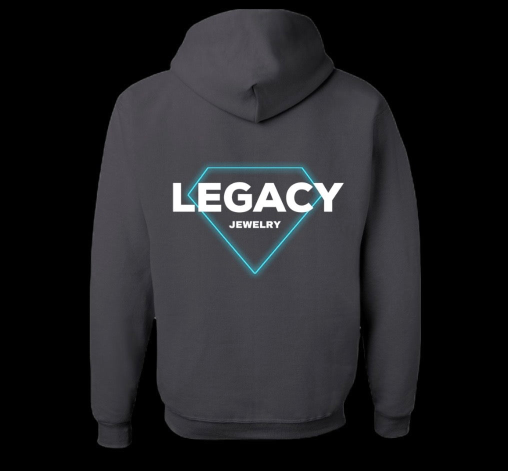 Legacy Dark Grey Hoodie