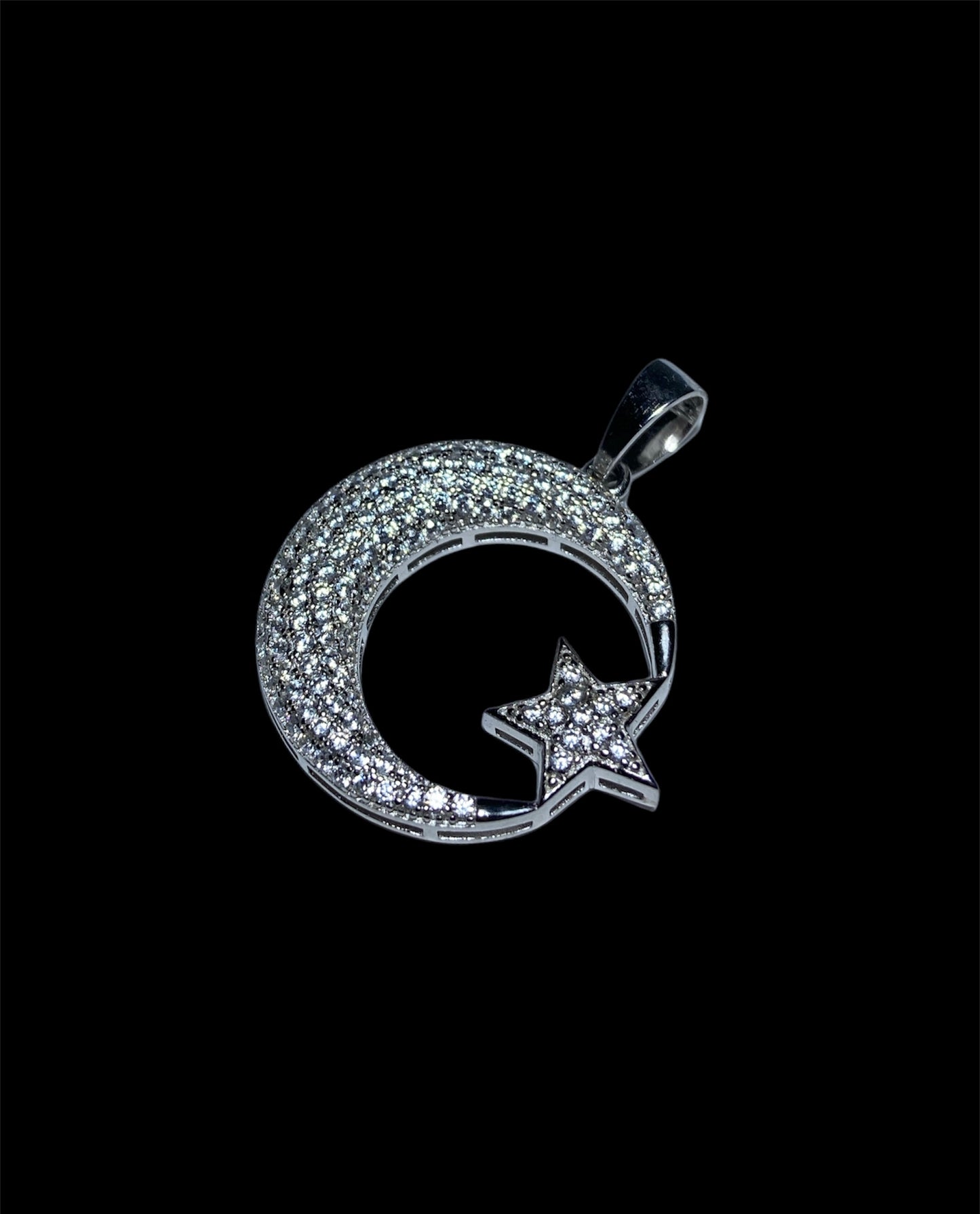Pendant Luna y Estrella Musulmana