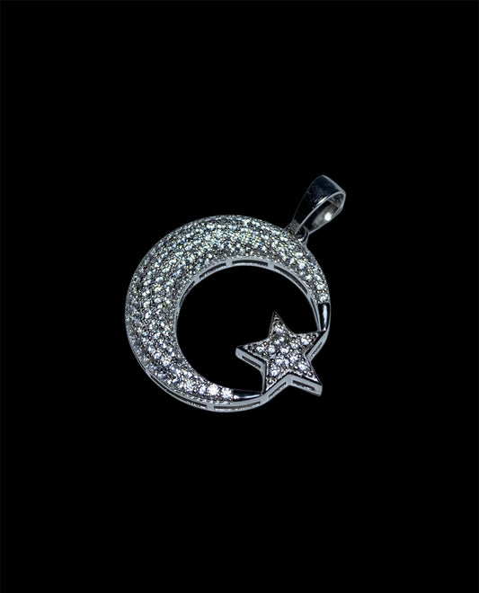 Pendant Luna y Estrella Musulmana
