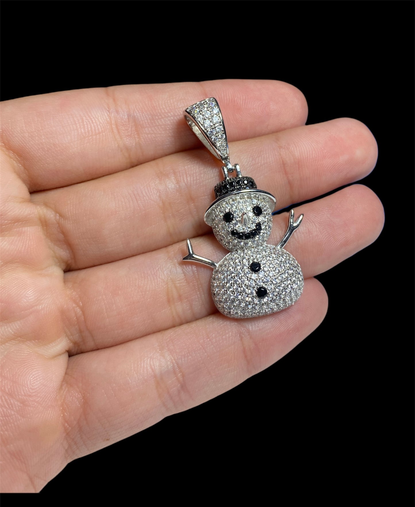 Pendant de Emoji Muñeco De Nieve