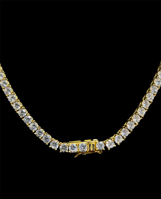 Tennis Chain 3mm Gold