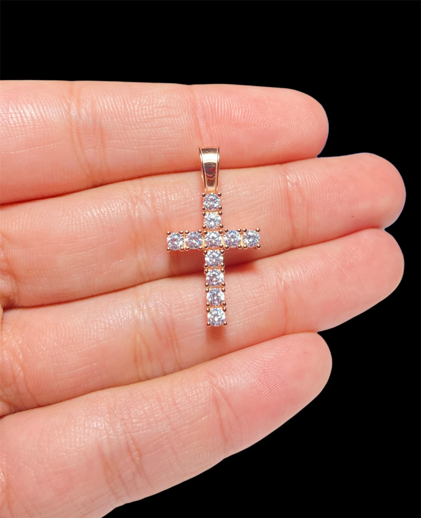 Pendant Cruz Mediana Rose Gold