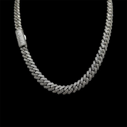 Frosted Miami Cuban Link 8mm