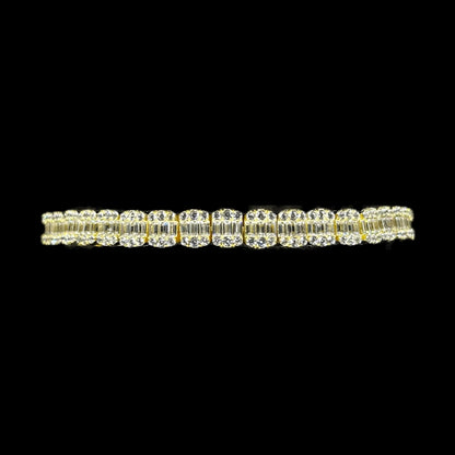 Baguette Cut Bracelet