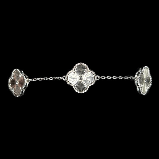 V/C Fancy Silver Bracelet