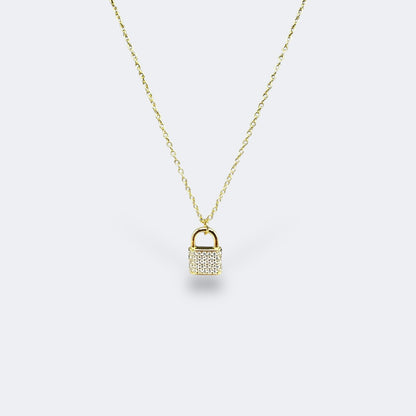 Small Lock Necklace