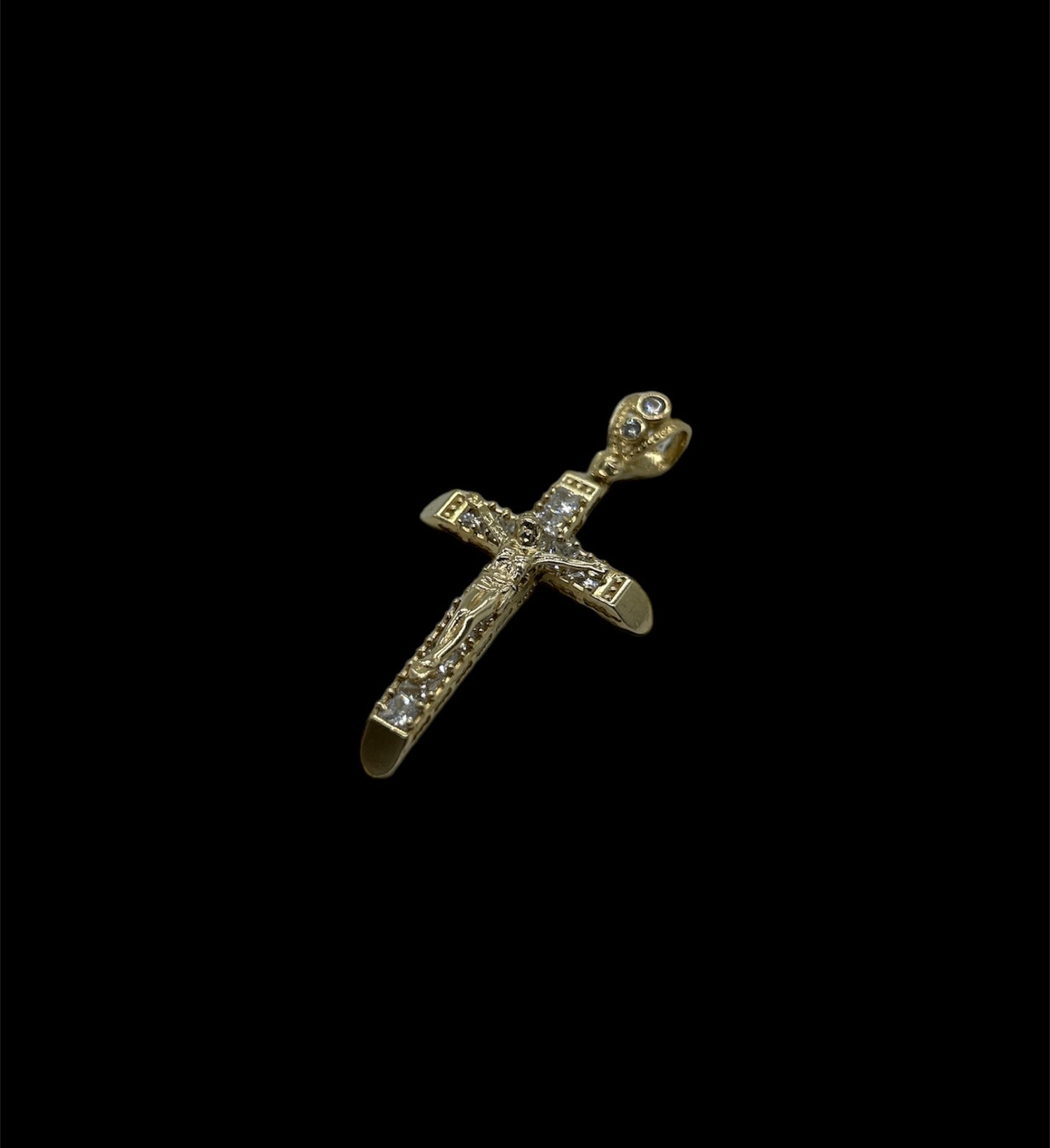 Princess Cut Jesus on the Cross