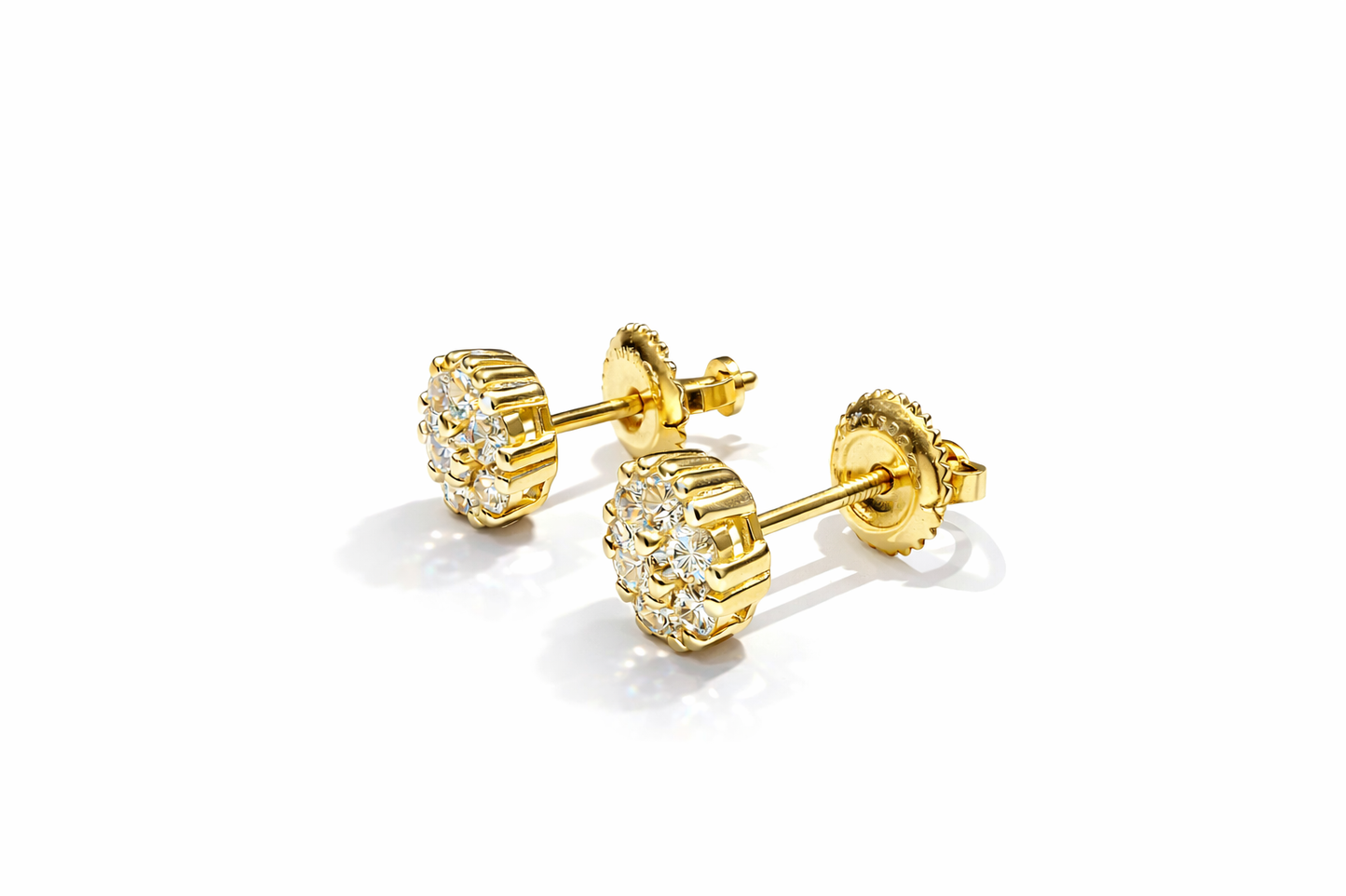 Flower Set Earring (6mm)