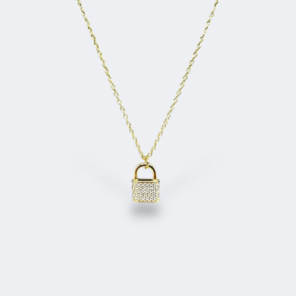 Small Lock Necklace
