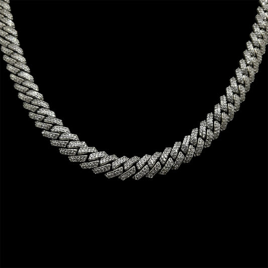 Frosted Miami Cuban Link 8mm