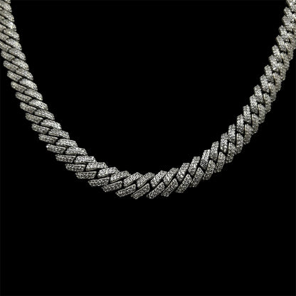 Frosted Miami Cuban Link 8mm
