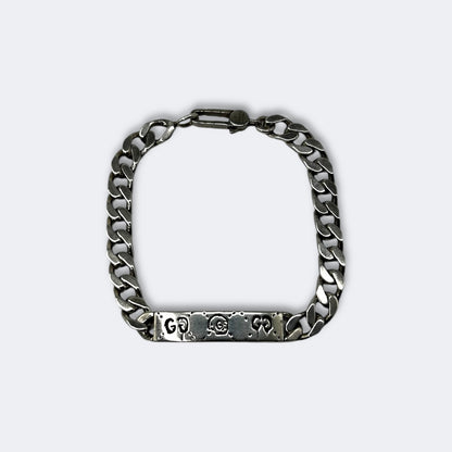 GucciGhost Chain Bracelet / Pre-Owned [Box & Receipt]