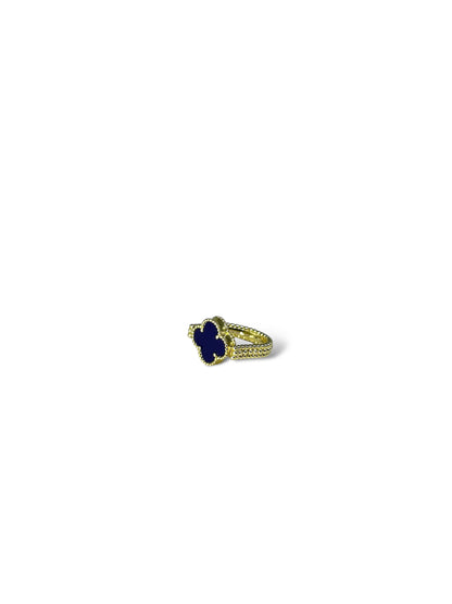 Double Side V/C Dark Blue Ring